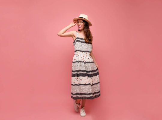 dress midi terbaru